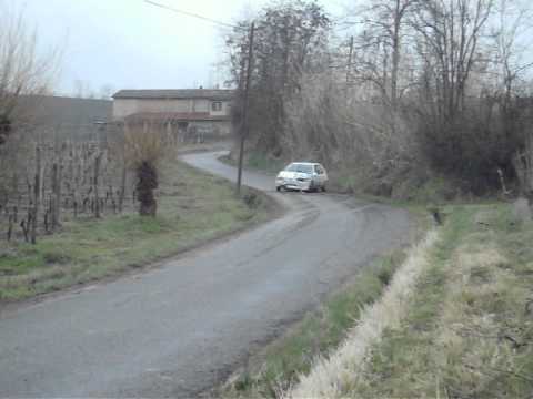 18° Ronde Colli del Monferrato e del Moscato 2015 - PS3 - Incidente Peugeot 106 A5 Grasso - Iguera