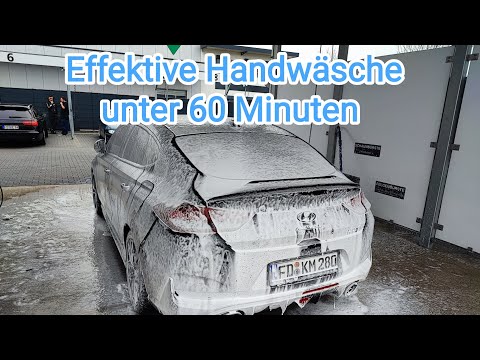 Auto Waschen: Handwäsche in unter 60 Minuten. Perfekt sauber ohne Kratzer