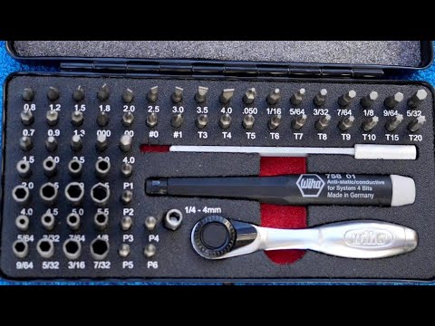 Wiha Precision Micro 65-Piece Bit Set 75965 Made in Germany Review