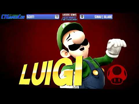 CT GamerCon 2 - Super Smash Bros. for Wii U Tournament Singles Losers Semis Scot! Vs Sinai | Glare