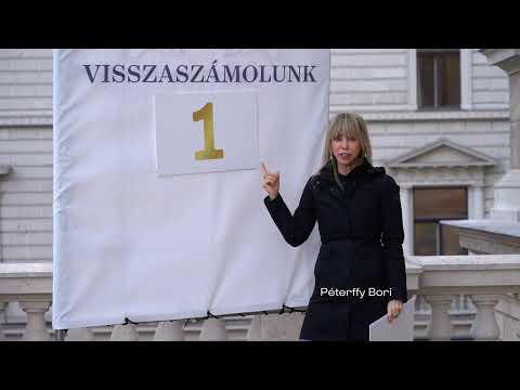 Visszaszámolunk - Péterfy Bori, még 1 nap az Operaház újranyitásáig