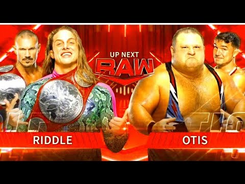 Riddle vs Otis (Full Match), Raw Dec 13 2021