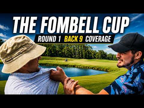Things are getting HEATED! | Round 1 Back 9 Coverage of the Fombell Cup