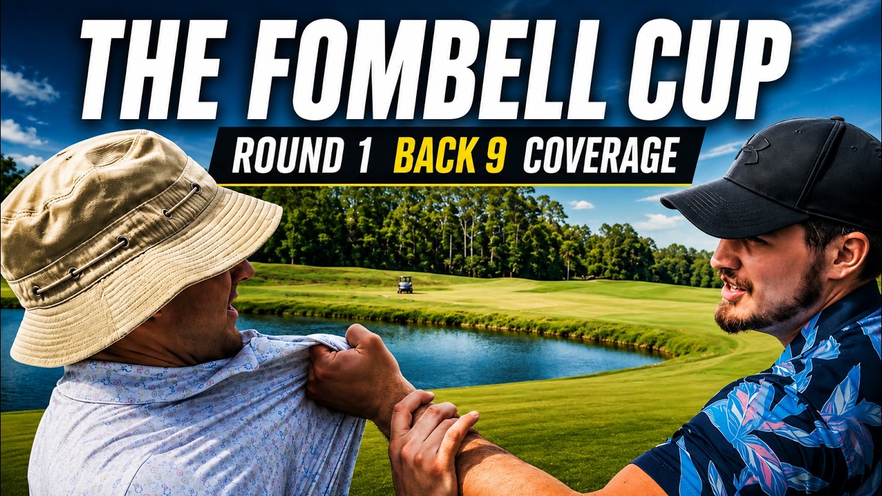 Things are getting HEATED! | Round 1 Back 9 Coverage of the Fombell Cup