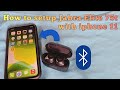 How to setup Jabra Elite 75t with iphone 11