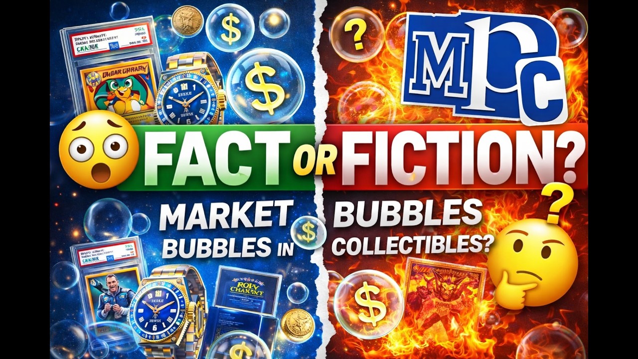 Fact or Fiction: Collectible Market Bubbles 💥 (Most People Get This Wrong!)