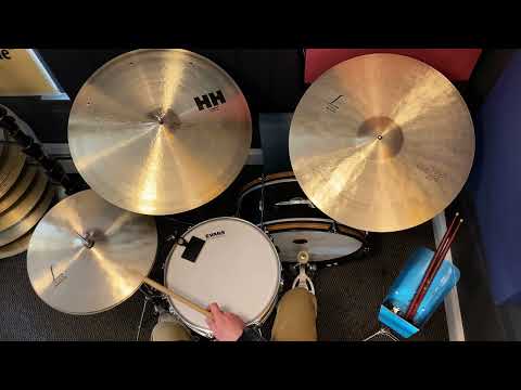 USED Sabian 15" HHX Legacy Hi-Hat Cymbals 920/1300g