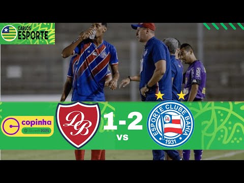 Gols e lances de Desportivo Brasil x Bahia