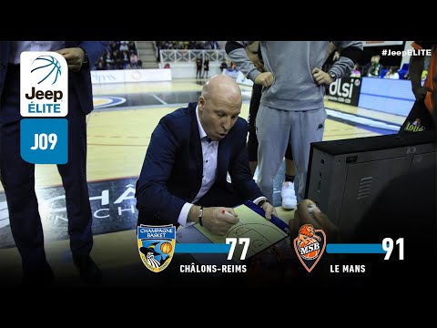 Châlons-Reims vs Le Mans | J9 Jeep® ÉLITE - 9 Novembre 2018
