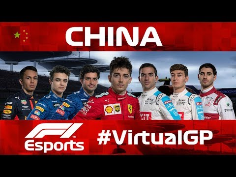 F1 Eスポーツ・バーチャル・中国GP レースライブ配信動画
