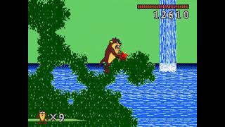 Taz-Mania (Sega Genesis, 1992) – Full Game Session 🐾🍽️🥚