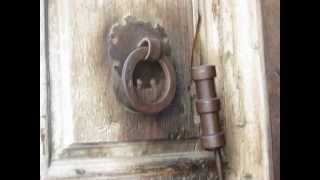 Mulholland Security showing iron work in Jerusalem City, in Israel.