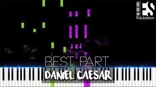 Best Part - Daniel Caesar &amp; H.E.R. (Piano Tutorial) | Eliab Sandoval