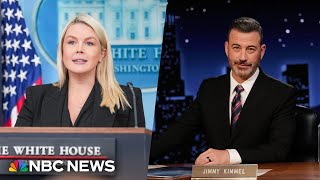 White House criticizes Jimmy Kimmel for comments about first lady