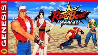 Real Bout: Fatal Fury Genesis [Sega Genesis] Terry Bogard Longplay