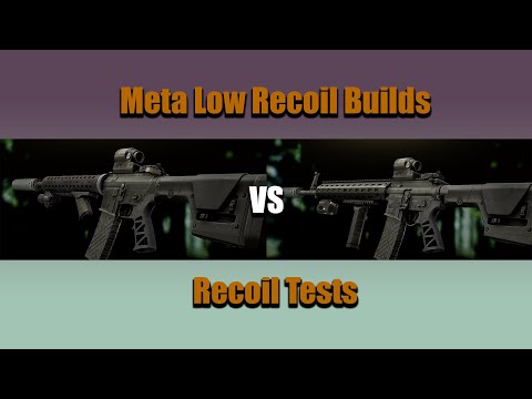 Escape From Tarkov - Lowest Recoil Meta M4A1 vs HK416