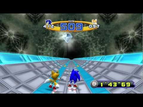 Sonic the Hedgehog 4 - Episode 2 (Xbox 360) : Special Stage 7 (Single player, with montage)