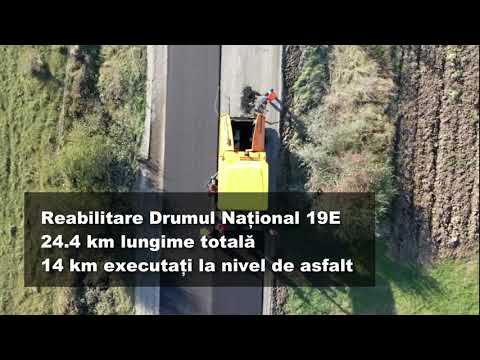 Prefectura Bihor - Stadiul lucrărilor pe DN 19E, spre Marghita