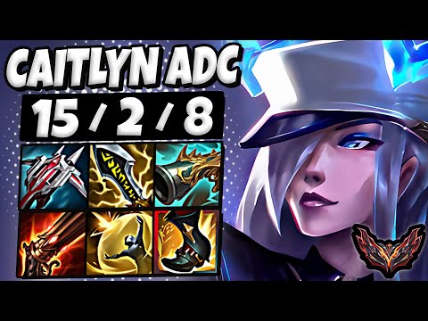 Caitlyn vs Yunara ADC [ QuadraKill ] Patch 25.21 Korea Grandmaster 1021 LP