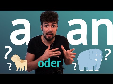 🐶"a" oder "an"🐘 - SEHR EINFACH ERKLÄRT!! + ÜBUNGEN🤩  Englische Grammatik