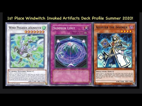 Yugioh! 1st Place Windwitch Invoked Artifact Deck Profile Summer 2020! Solid side deck build!