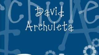 David Archuleta - Something &#39;Bout Love w/ Lyrics on screen
