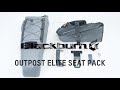 Видео о Сумка под седло Blackburn Outpost Universal 5.25L/6.95L Seat Pack and Dry Bag (Grey/Black) 7097808