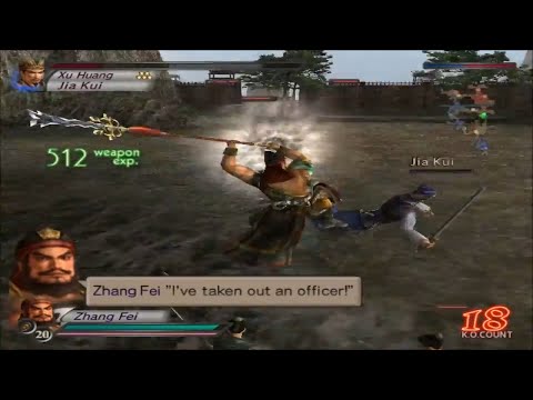 Zhang Fei - Battle Of Jie Ting - Dynasty Warriors 4 Hard Mode