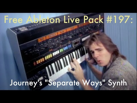 Journey Separate Ways Synth - Free Ableton Live Pack 197