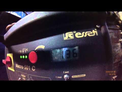 Esseti Macro 501C  V/A meter use..