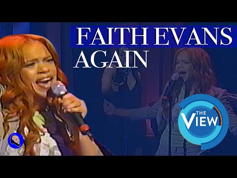 Faith Evans - Again LIVE | The View 2005