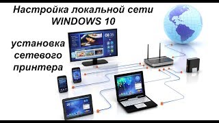 Правильная настройка локальной сети windows 10.