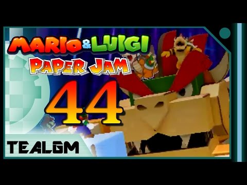 Mario & Luigi: Paper Jam Bros. - Part 44: Papercraft Bowser Boss!