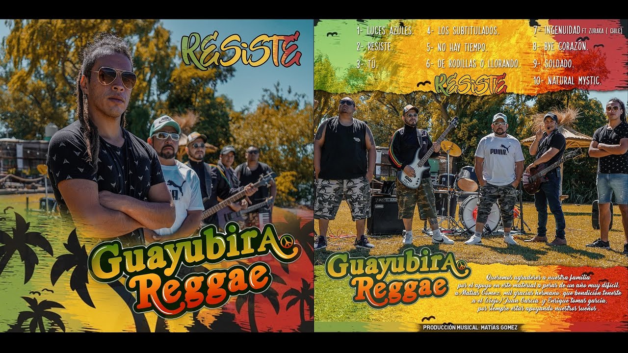 Banner de YouTube del disco Resiste