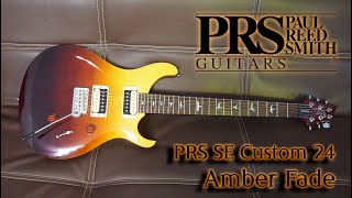 Video thumbnail for PRS SE Custom 24 Amber Fade Limited Edition - Paul Reed Smith guitar by Guitar Learner