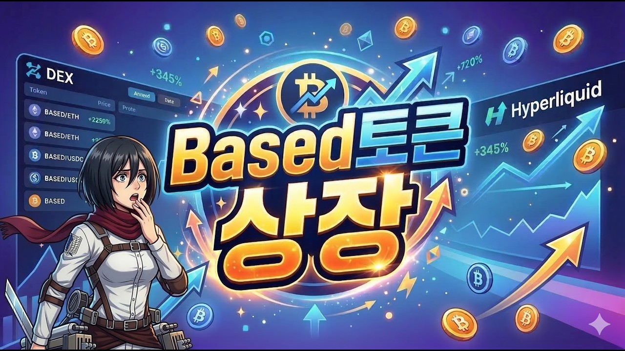 DEX거래소 베이스드BasedOneX 상장토큰 에어드랍 확인해보세요