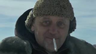 Зимняя рыбалка на озере урефты