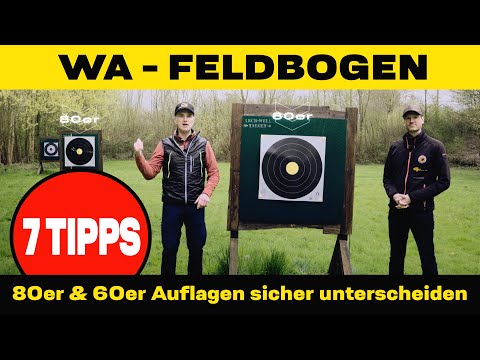 7 Tipps 80er & 60er WA Feldauflagen Unterscheiden