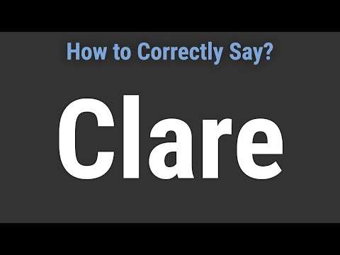 How to Pronounce Name Clare (Correctly!)