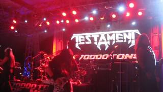 Testament - The Pale King - pool deck - 2017 - 70000 tons of Metal