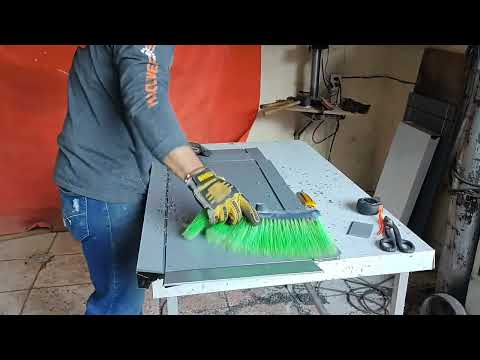 RANURADO PARA CHAROLA EN PANEL DE ALUMINIO COMPUESTO #ACP #alucobond #Alcopalme