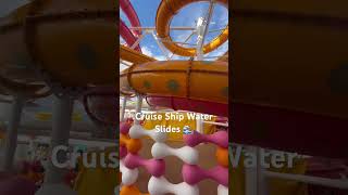 Cruise Ship Water Slides Walkthrough | Cruise Attractions