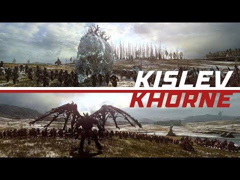 KHORNE Battles KISLEV | Ice vs Fire | Total War: Warhammer 3 | Total Cinematic War