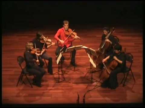 Natalia Gutman with Quarteto Amoroso.  Schubert String Quintet - part one.