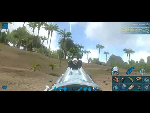 Ark survival evolved mobile how to tame a therizinosaurus but i use god mod