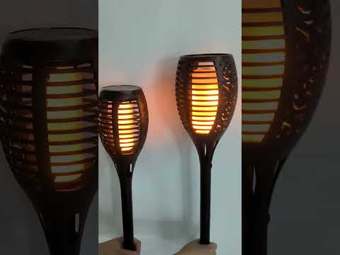 Hemico Daily Delight Store Solar Torch Light Outside Flickering Flame Solar light for Garden