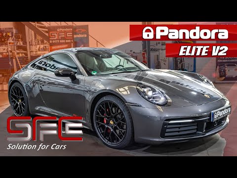 Alarmanlage im Porsche 911 992 Carrera S - Pandora Elite V2