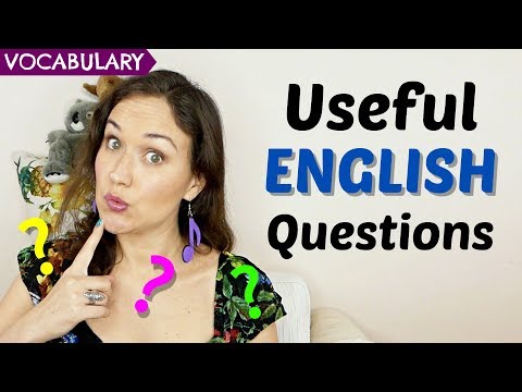 ENGLISH QUESTIONS for Conversations with Native Speakers