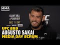 Augusto Sakai Feels Added Pressure To Win After Recent Losses | UFC 269 | MMA Fighting