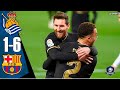 Real Sociedad Vs Barcelona Full Match Highlight (1-6)
